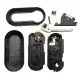 Fiat flip remote key shell 2 buttons unlock lock aftermarket details
