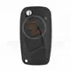 Fiat Fiorino Flip Remote Shell 3 Buttons Aftermarket Brand Emergency Key/blade Included