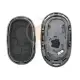 Fiat 500 smart remote key shell 4 buttons panic aftermarket inside
