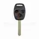 Honda Accord 2007 Tête Clé Télécommande Shell 3 boutons Boutons 2