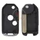 Honda Accord Civic CR V Modifié Flip Key Remote Shell 2 Boutons Statut Aftermarket