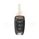Hyundai elantra 2021 2022 remote key shell 3 button sedan blade
