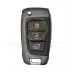 Hyundai elantra 2021 2022 remote key shell 3 button sedan front