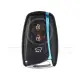 Hyundai santa fe 2013 smart proximity key shell 3 buttons suv trunk front