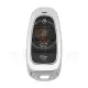 Hyundai 2019 2023 smart remote key shell 4 buttons sedan front