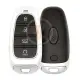 Hyundai 2019 2023 smart remote key shell 4 buttons suv