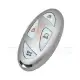 Hyundai kona 2024 smart remote key shell 4 buttons white 3d