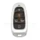Hyundai 2019 2023 smart proximity remote key shell 5 buttons front