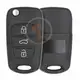 Hyundai 2010 2013 Flip Key Remote Shell 3 buttons Flat Gro Buttons 2