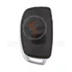 Hyundai Flip Key Remote Shell 2 Buttons TOY40 Blade Aftermarket Brand Buttons 2