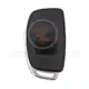 Hyundai Flip Key Remote Shell 3 Boutons SUV Trunk HYN17R Lame Boutons 3