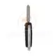 Hyundai Flip Key Remote Shell 4 Buttons SUV Trunk HYN14 Blade Emergency Key/blade Included