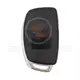 Hyundai Flip Key Remote Shell 4 Buttons SUV Trunk HYN17 Blade Buttons 4