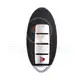 Infiniti Smart Remote Shell 4 Buttons Sedan Trunk Without Side Lock Emergency Key/blade Included