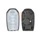Infiniti q60 smart key shell 5 buttons aftermarket sedan inside