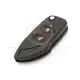 Modified kia hyunda flip key shell 3 buttons am panic 3d