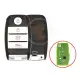 Kia optima2015 smart proximity remote key shell 4 buttons