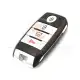 Kia sorento 2016 2018 smart key shell 4 button w o battery holder 3d