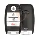Kia sorento 2016 2018 smart key shell 4 button w o battery holder