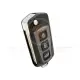 Modified kia hyundai flip remote key shell 4 buttons aftermarket brand 3d2