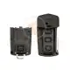 Modified kia hyundai flip remote key shell 4 buttons aftermarket brand inside