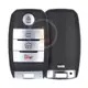 Kia smart proximity remote key shell 4 buttons aftermarket