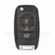 KIA 2013 2017 Flip Remote Key Shell 3 Buttons Sedan Trunk Panic Button No