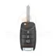 KIA Flip Key Remote Shell 4 Buttons SUV Trunk HYN14R Blade Emergency Key/blade Included
