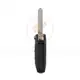 Kia picanto flip key remote shell 2 buttons with right groove normal blade aftermarket 34859 4