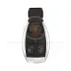 Mercedes benz smart key shell 3 buttons 2 battery type front