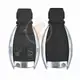 Mercedes BGA Chrome Key Remote Shell With Blade 3 Buttons Remote Shell Type Fobik Shell