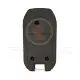 Mitsubishi pajero modified flip remote key shell 2 buttons back