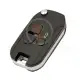 Mitsubishi pajero modified flip remote key shell 3 buttons 3d
