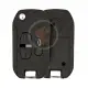 Mitsubishi pajero modified flip remote key shell 3 buttons