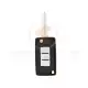Modified mitsubishi 2015 2021 flip remote shell 2 button blade
