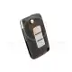 Modified mitsubishi 2015 2021 flip remote shell 3 buttons 3d2