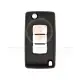 Modified mitsubishi 2015 2021 flip remote shell 3 buttons front