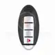 Nissan Smart Key Remote Shell 3+1 Buttons With Slot Point Aftermarket