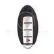 Nissan Smart Key Remote Shell 4 Buttons Sedan Trunk With Side Lock Emergency Key/blade Included