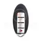 Nissan Smart Key Remote Shell 4 Buttons Sedan Trunk Without Side Lock Panic Button Yes
