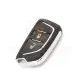 Modified peugeot 2 button flip key upgrade shell black 3d