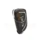 Modified peugeot 2 button flip key upgrade shell black 3d2