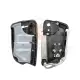 Modified peugeot 3 button flip key upgrade shell light inside