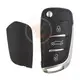 Peugeot Modified Flip Remote Shell 3 Buttons Buttons 3