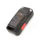 Porsche cayenne 2002 2009 3 button flip key shell panic 3d