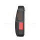 Porsche cayenne 2002 2009 3 button flip key shell panic side2