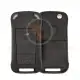 Porsche cayenne 2002 2009 3 button flip key shell panic