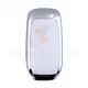Renault Flip Key Remote Shell 3 Buttons With White Back Cover Remote Shell Type Flip Remote Shell