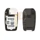 Modified toyota 2003 2009 flip key remote shell 3 buttons inside