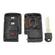 Toyota prius smart proximity remote key shell 3 buttons details